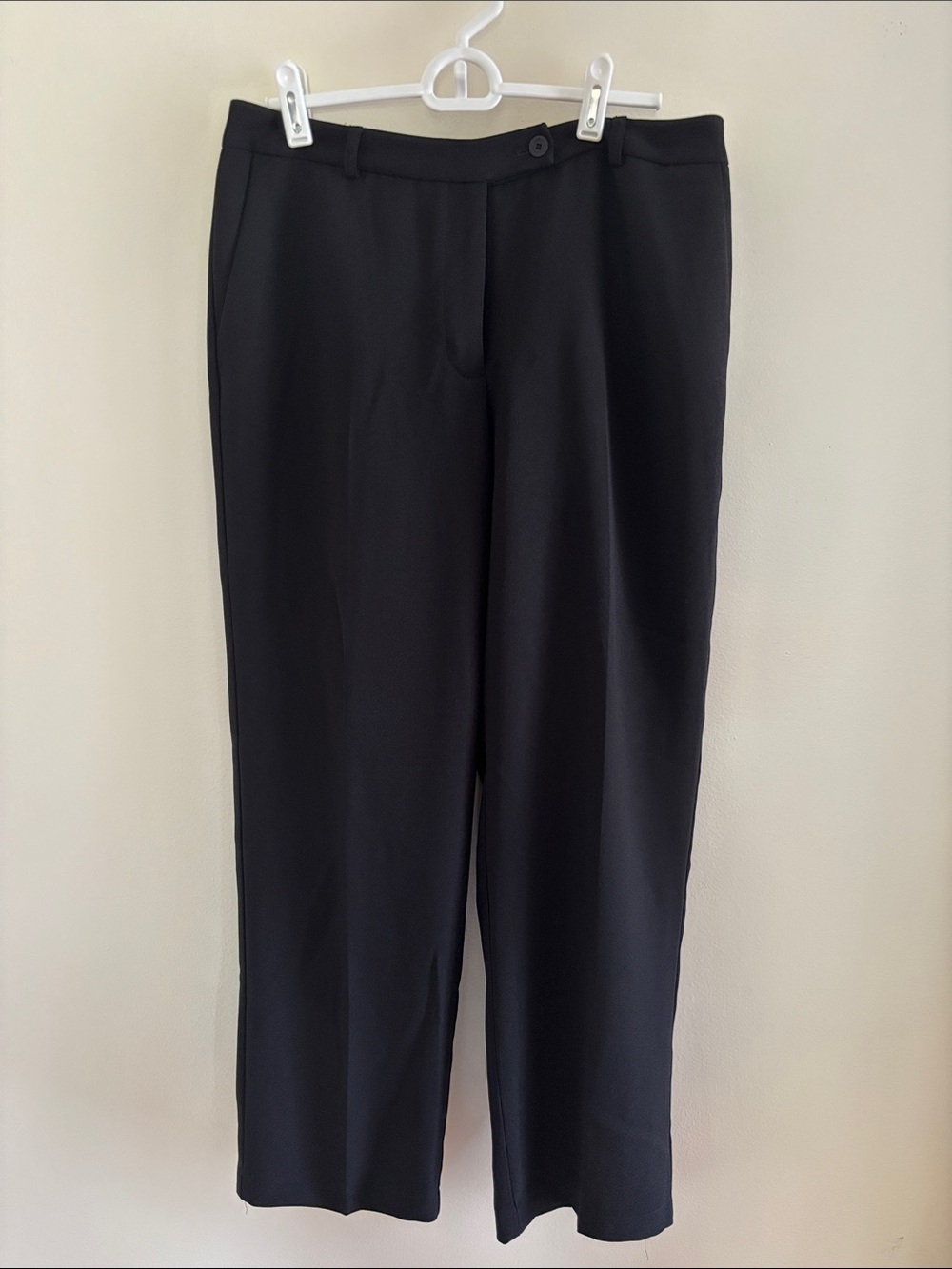 Rena Rowan Black Women's Dress Pants - Straight Leg